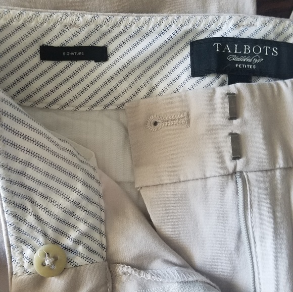TALBOTS Perfect Crop in Clay - Picture 4 of 6